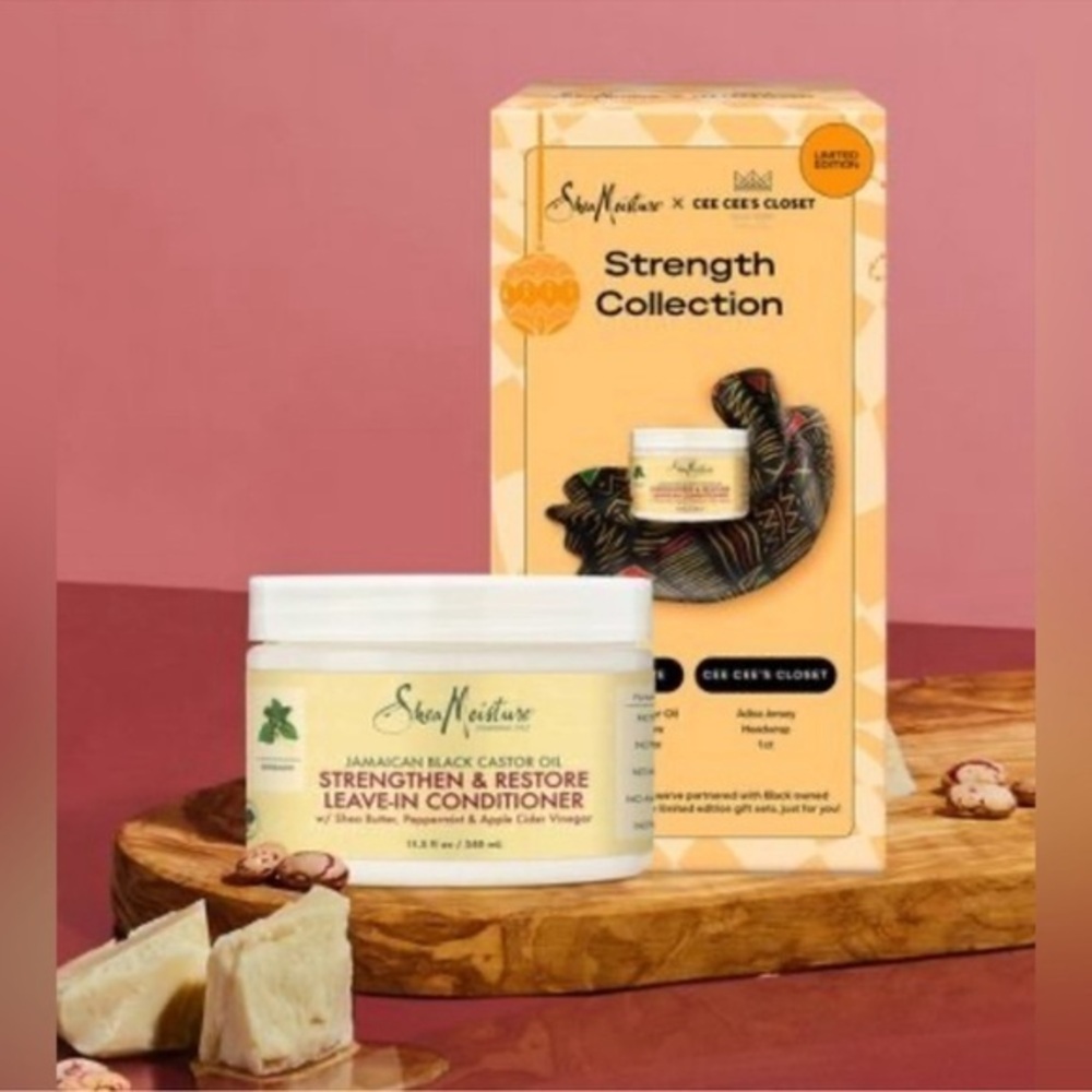 Limited Edition SheaMoisture Set: Leave in Conditioner & Headwrap